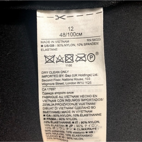 🛍️ BANANA REPUBLIC Wrinkle-Resistant Stretch Neoprene Sheath Dress - Size 12 - Picture 11 of 12